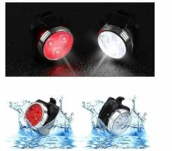 Mssugar 4 Pieces Usb Rechargeable Bicycle Light Front Back Bike Lights Set With 1 Piece 360 Degree Rotation Silicone Bicycle Phone Mount Bike Accessories Bike -Bikes Shop 288040791 max