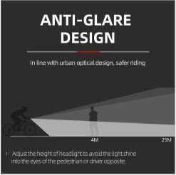 Mssugar Bike Headlight Bike Light Front Usb Rechargeable Bicycle Headlight 400/800 Lumen Ipx5 Waterproof Bike Lights 4 Modes Bright Headlights(black) -Bikes Shop 288040849 max