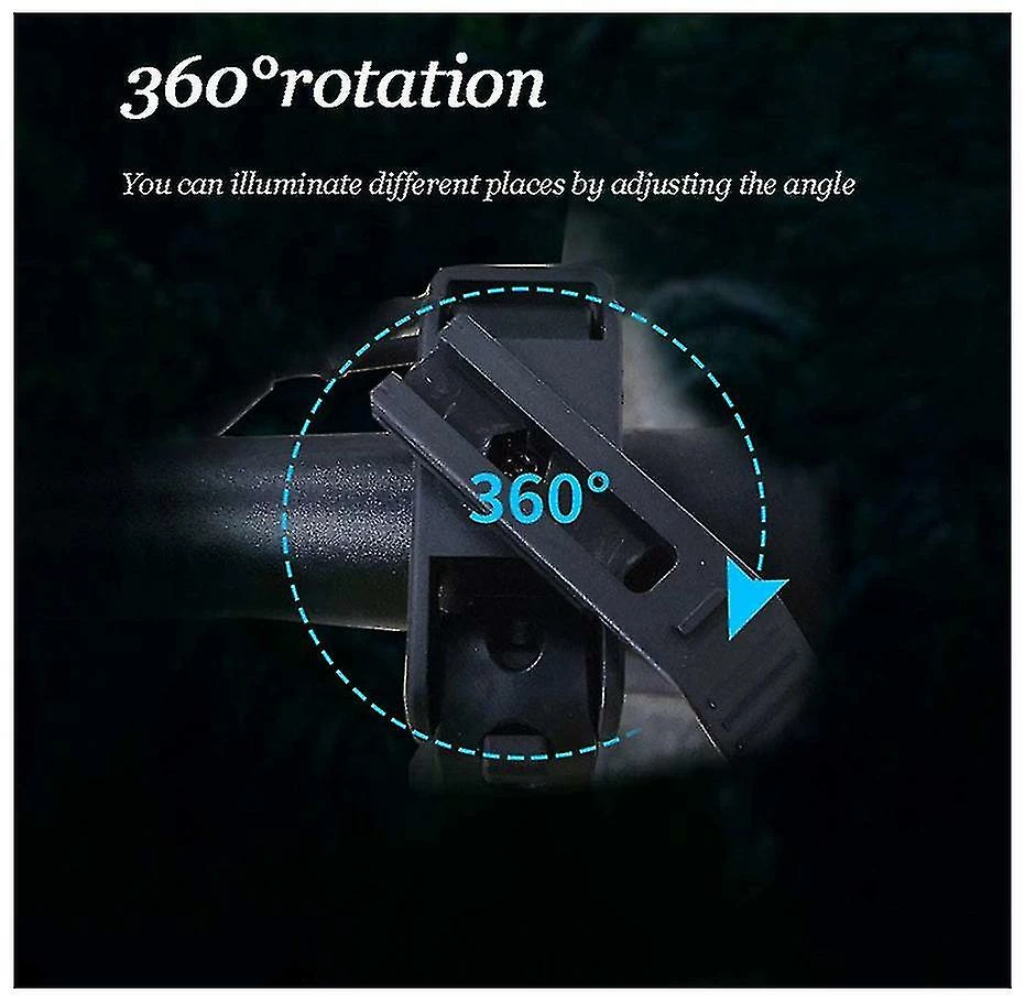 Mssugar Bike Light Set, Super Bright 5 Modes 900 Lumen2600mah Bike Lights Front Usb Rechargeable Bicycle Light Waterproof Bike Headlight For Road Input(black) 3 Mssugar Bike Light Set, Super Bright 5 Modes 900 Lumen2600mah Bike Lights Front Usb Rechargeable Bicycle Light Waterproof Bike Headlight For Road Input(black) - Image 3