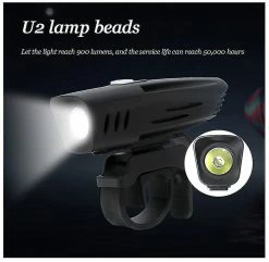 Mssugar Bike Light Set, Super Bright 5 Modes 900 Lumen2600mah Bike Lights Front Usb Rechargeable Bicycle Light Waterproof Bike Headlight For Road Input(black) 7 Mssugar Bike Light Set, Super Bright 5 Modes 900 Lumen2600mah Bike Lights Front Usb Rechargeable Bicycle Light Waterproof Bike Headlight For Road Input(black) -Bikes Shop 288042514 max