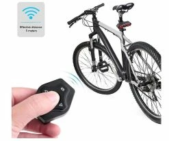 Mssugar Bicycle Tail Light Led Usb Rechargeable, Waterproof 5 Light Modes Bike Rear Light With Wireless Remote Control, Bike Light Turn Signal Fits On Any Roa