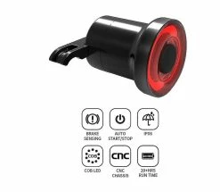 Mssugar Rear Bike Lights Xlite 100 Usb Rechargeable Tail Light Automatic Braking Sensing Led Light Smart Rear Light Ipx6 Waterproof Night Warning Cycling Bicy -Bikes Shop 288044107 max