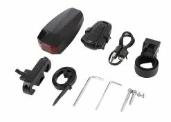 Mssugar Alarm Taillight Mountain Bike Rear Light Bike Led Light,for Caving And Other Outdoor Activities For Field Camping And Traveling(black) -Bikes Shop 288045477 max