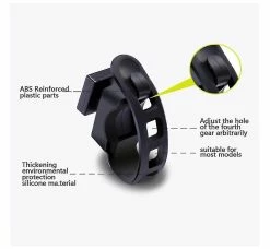 Mssugar Bike Tail Light Bicycle Rear Light Easily Clips On As Red Taillight For Cycling Safety(black) -Bikes Shop 288045522 max