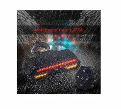 Mssugar Bike Tail Lightbike Tail Light(black)