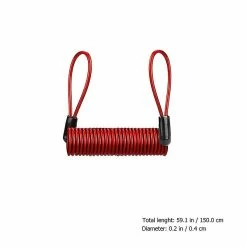 Unbranded 4pcs Disc Lock Cable Steel Wire Lock Cable Reminder Cable Bike Accessories -Bikes Shop 295578593 max