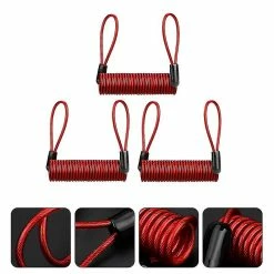 Unbranded 4pcs Disc Lock Cable Steel Wire Lock Cable Reminder Cable Bike Accessories -Bikes Shop 295578606 max