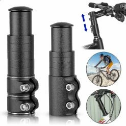 Unbranded Bicycle Fork Stem Extender Handlebar Riser Extension Adapter For Mountain Bike