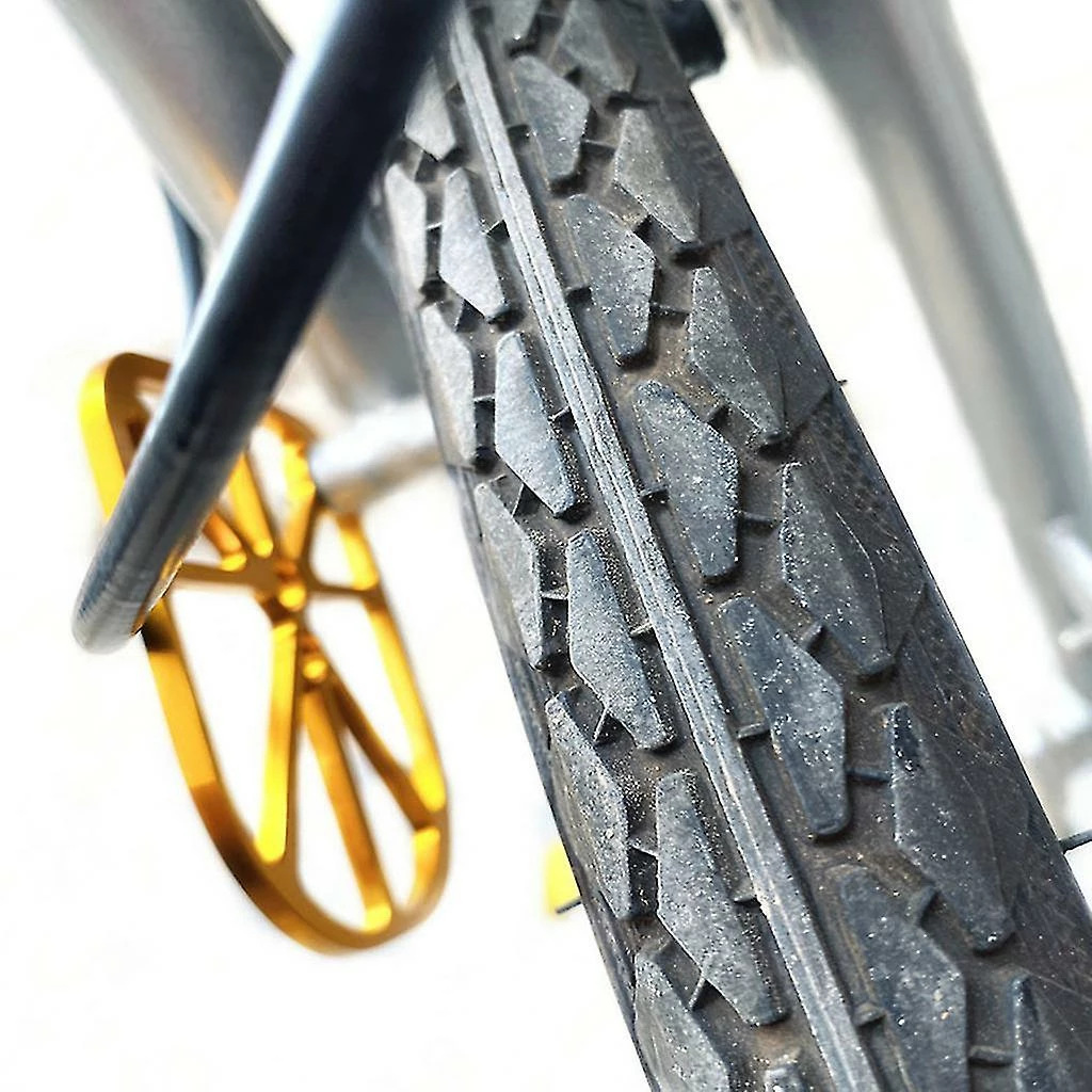 Unbranded Aluminum Folding Bike For Brompton Front Fork Brake Cable Housing Protector 2 Unbranded Aluminum Folding Bike For Brompton Front Fork Brake Cable Housing Protector - Image 2