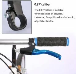 Unbranded 2023 - Bicycle Lever, Bike Handle Mountain Road Bike V- Lever Handlebar Brakes (color : Blue) -Bikes Shop 304881250 max