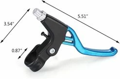 Unbranded 2023 - Bicycle Lever, Bike Handle Mountain Road Bike V- Lever Handlebar Brakes (color : Blue) -Bikes Shop 304881268 max
