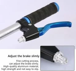 Unbranded 2023 - Bicycle Lever, Bike Handle Mountain Road Bike V- Lever Handlebar Brakes (color : Blue) -Bikes Shop 304881288 max