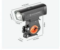 Unbranded Cyclingbox Mtb Bike Headlight Usb Rechargeable Ipx6 Waterproof Led Road Bicycle Front Light 15w 1300lm 4200mah Cycling Head Lamp(black) -Bikes Shop 306301427 max