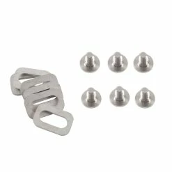 ESTONE 6pcs High Strength Titanium Bolts Spacers For Look Keo Mountain Bike Rustproof