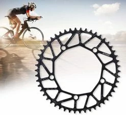 Unbranded 2023 - Bike Chain Wheel, 52t 130bcd Bike Single Speed Chainring For Most Bicycle Road Bike Mounta -Bikes Shop 308690018 max