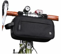 Unbranded Multifunction Bike Bar Bag Front Bag Bicycle Frame Bag Waterproof Shoulder Bag Handbag Waist Bag(black)