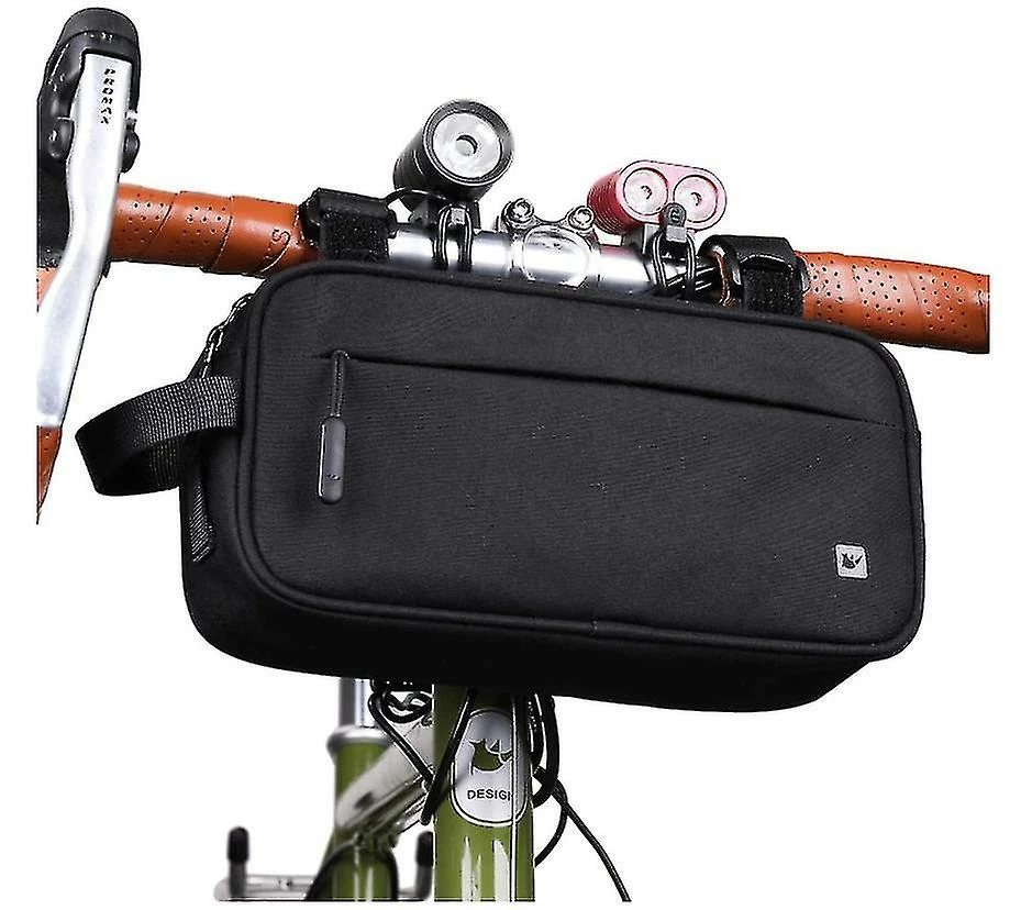 Unbranded Multifunction Bike Bar Bag Front Bag Bicycle Frame Bag Waterproof Shoulder Bag Handbag Waist Bag(black) 1 Unbranded Multifunction Bike Bar Bag Front Bag Bicycle Frame Bag Waterproof Shoulder Bag Handbag Waist Bag(black)