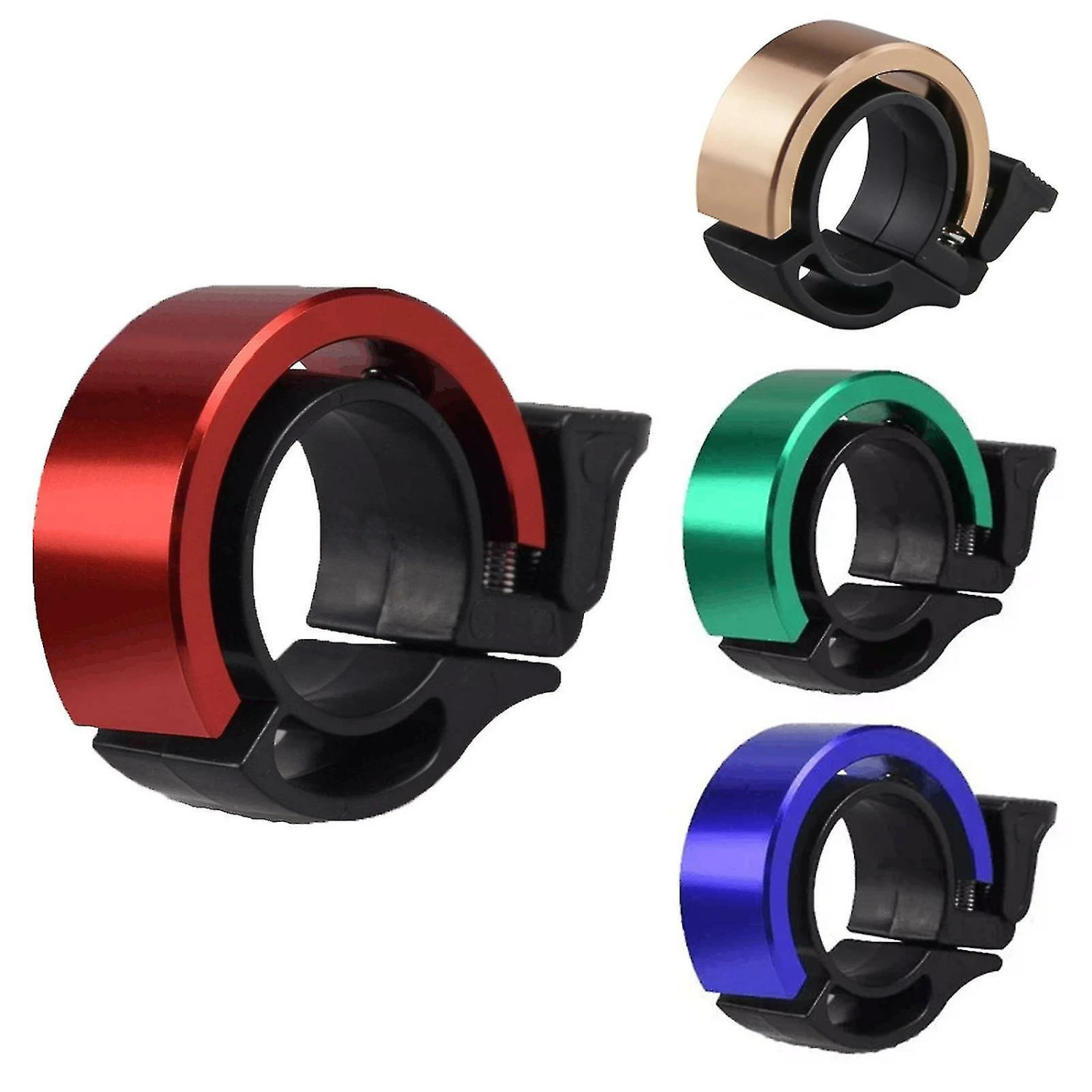 Unbranded Bicycle Mountain Bike Bell Ring 22.2 To 24mm Bars 1 Unbranded Bicycle Mountain Bike Bell Ring 22.2 To 24mm Bars