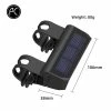 Unbranded Bicycle Light Solar Energy Charging Ipx6 Waterproof Intelligent Switch Mtb Road Bike Headlight Cycling Accessories