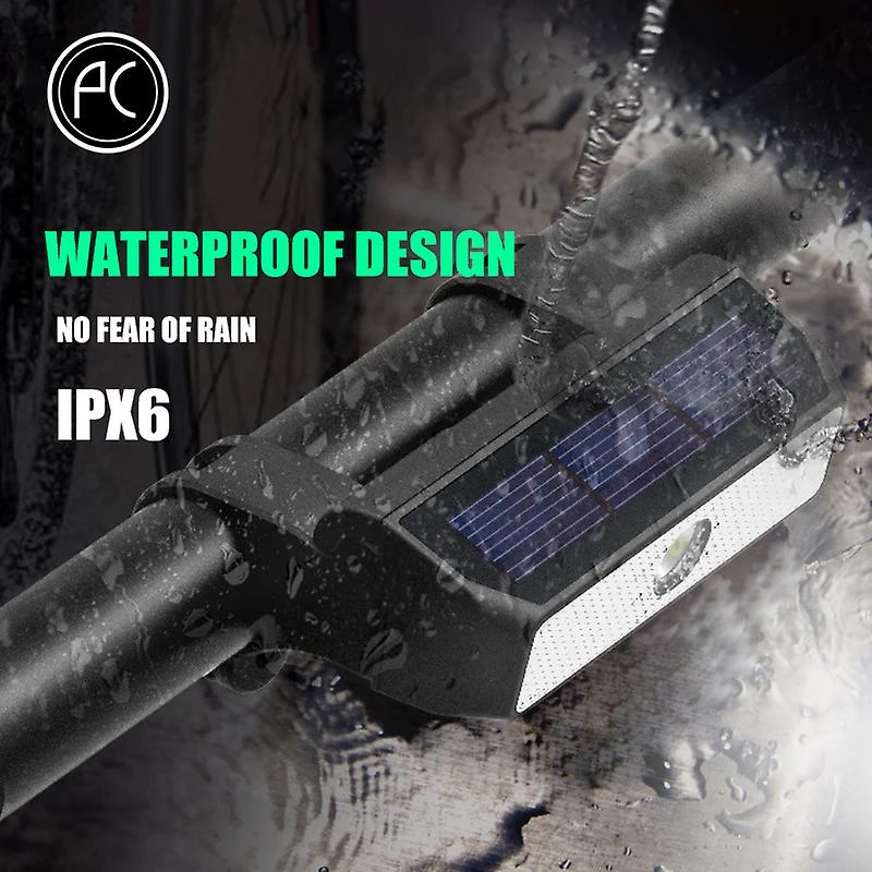 Unbranded Bicycle Light Solar Energy Charging Ipx6 Waterproof Intelligent Switch Mtb Road Bike Headlight Cycling Accessories 2 Unbranded Bicycle Light Solar Energy Charging Ipx6 Waterproof Intelligent Switch Mtb Road Bike Headlight Cycling Accessories - Image 2