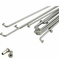 Unbranded 10 X 14g 250mm Stainless Steel Mountain Road Bike Bicycle Spokes With -Bikes Shop 316672086 max
