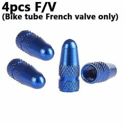 Unbranded 4pcs Aluminum Alloy Road Track Racing Bike Tube Air Valve Cap