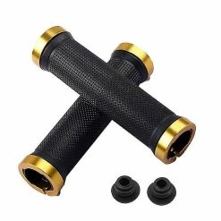 Sajygv Sajy Bicycle Grips Sponge Mtb Handle Anti-skid 3d Silicone Grip Alloy Bilateral Cycling Handlebar Ultraight Bike Accessories