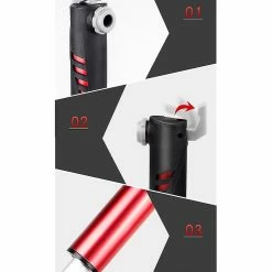 Unbranded Mini Portable Manual Bike Pump High Pressure Compact Bicycle Air Pump For Bike -Bikes Shop 324062491 max
