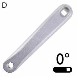 Unbranded Mtb Mountain Bike Left Side Crank Arm 170mm Square Rhombus Road Bicycle Crank