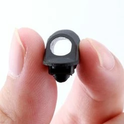 Unbranded 10 Pcs Single Hole Wire Tube Clamp Straight Through Type Bike Line Pipe Clamp -Bikes Shop 324072277 max