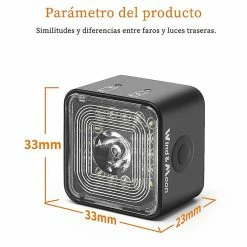 Unbranded Usb Rechargeable Bike Light Front Headlight And Rear Set Led Bicycle Lamp 120 Lumen Ip66 Waterproof Cycling Smart Sensor Brake -Bikes Shop 329667127 max