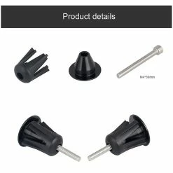 Unbranded Bicycle Grip Handlebar End Cap Aluminium Alloy Lock Mtb Mountain Handle Bar Grips End Plugs For Bike Handlebar Accessories -Bikes Shop 336894849 max