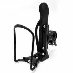 Unbranded Mtb Bicycle Water Bottle Holder With 360 Degree Rotatable Adapter Cycling Cup Drink Bottle Cage For Mountain Bike Accessories