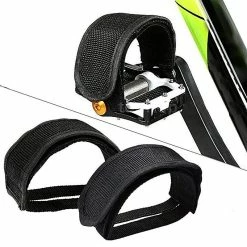 Unbranded 1pcs Bicycle Pedal Straps Toe Clip Strap Belt Adhesivel Bike Pedal Tape Fixed Gear Cycling Fixie Cover