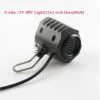 Unbranded Ebike E-bike 12v 24v 36v 48v 60v 72v Electric Bicycle Light With Horn Waterproof High Quality Headlight Horn Set Front Headlight