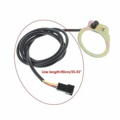 Unbranded Electric Bicycle Pedal 12 Magnets E-bike Pas System Assistant Sensor Speed Sensor Black Color Easy To Install -Bikes Shop 336899181 max