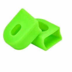 Unbranded 1pair Silicone Mtb Road Bike Crank Protector Cover Bike Carbon Fiber Fixed Gear Crank Protectors Bicycle Accessories Fixed Tool