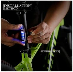 Unbranded Usb Rechargeable Bike Light Front And Rear Bicycle Light Set Scooter Light 5 Leds 4 Modes Head Back Cycling Flashing Safety Warning Lamp(black) -Bikes Shop 353405853 max