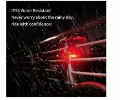 Unbranded Bicycle Rear Light, Bike Taillight Usb Rechargeable Cob Led Rear Bike Lamp, Multi *lighting Modes, Shockproof Waterproof(black) -Bikes Shop 353412593 max