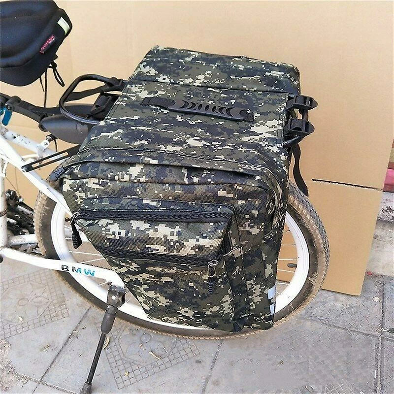 Unbranded Camouflage Bicycle Bike Bag Back Rear Seat Tail Carrier Cycling Pack Saddle_a 2 Unbranded Camouflage Bicycle Bike Bag Back Rear Seat Tail Carrier Cycling Pack Saddle_a - Image 2