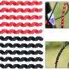 Unbranded 10 Pcs Bicycle Cable Sleeve Spiral Rubber Sleeve 60mm Black Bicycle Cable Protectors For Bike Shift Brake Cable