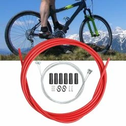 Unbranded Universal Mountain Bike Road Bicycle Stainless Steel Derailleur Shift Cable Brake Line -Bikes Shop 356751432 max