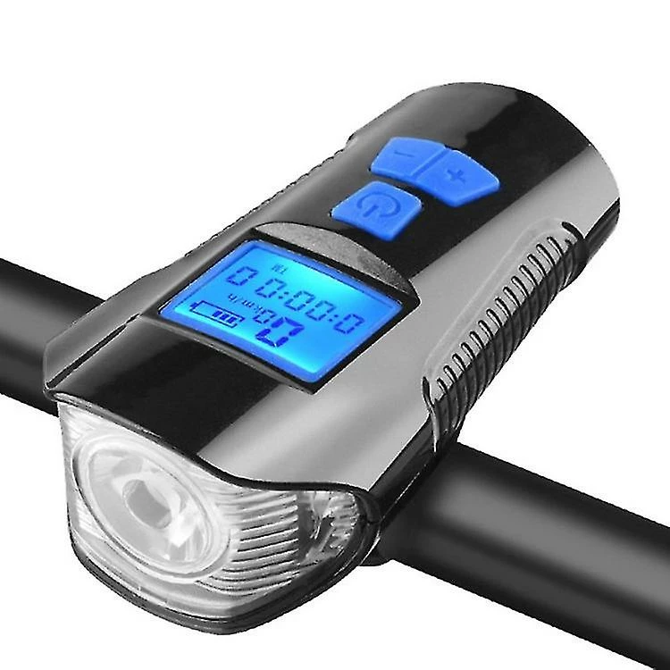 Unbranded Led Bike Light Computer Bike Light With Lcd Meter Display And 120db Bell Shockproof Lighting Waterproof Ipx64 Cyclist 4 Brightness Modes Usb Bike Lamp 1 Unbranded Led Bike Light Computer Bike Light With Lcd Meter Display And 120db Bell Shockproof Lighting Waterproof Ipx64 Cyclist 4 Brightness Modes Usb Bike Lamp