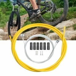 Unbranded Universal Mountain Bike Road Bicycle Stainless Steel Derailleur Shift Cable Brake Line -Bikes Shop 356751651 max