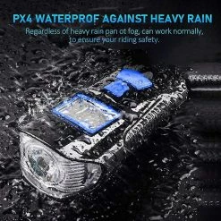 Unbranded Led Bike Light Computer Bike Light With Lcd Meter Display And 120db Bell Shockproof Lighting Waterproof Ipx64 Cyclist 4 Brightness Modes Usb Bike Lamp 9 Unbranded Led Bike Light Computer Bike Light With Lcd Meter Display And 120db Bell Shockproof Lighting Waterproof Ipx64 Cyclist 4 Brightness Modes Usb Bike Lamp -Bikes Shop 356752032 max