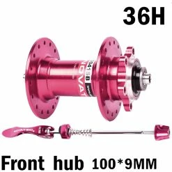 Unbranded Novatec Hub D041sb D042sb Disc Card Brake Mtb Mountain Bike Hub Bearing Bicycle Hubs 32 36 Holes Black Red 8/9/10/11s