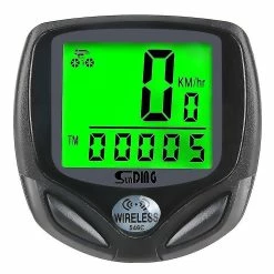 Unbranded Bike Speedometer Bicycle Computer Waterproof Wireless Stopwatch Cycling Odometer