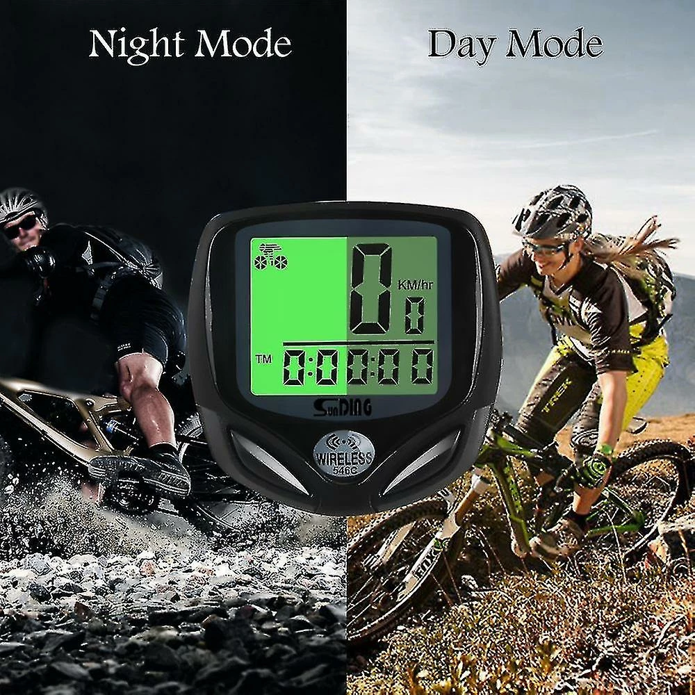 Unbranded Bike Speedometer Bicycle Computer Waterproof Wireless Stopwatch Cycling Odometer 4 Unbranded Bike Speedometer Bicycle Computer Waterproof Wireless Stopwatch Cycling Odometer - Image 4