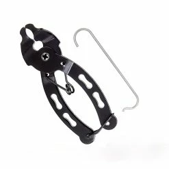 Unbranded Bicycle Chain Mini Mountain Bike Chain Quick Link Bike Gauge Tool Calipers Measure Screw Chain Hook Cycling Accessories