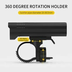 Unbranded 10000mah 8 Led Bike Light Waterproof Usb Rechargeable Led Bicycle Light 7000 Lumens Flashlight And Headlamp As Power Bank -Bikes Shop 374423741 max